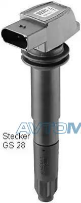 Катушка зажигания ZSE012 Beru (фото №1)