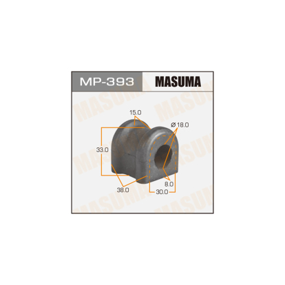 Втулка заднего стабилизатора MP393 Masuma (фото №1)