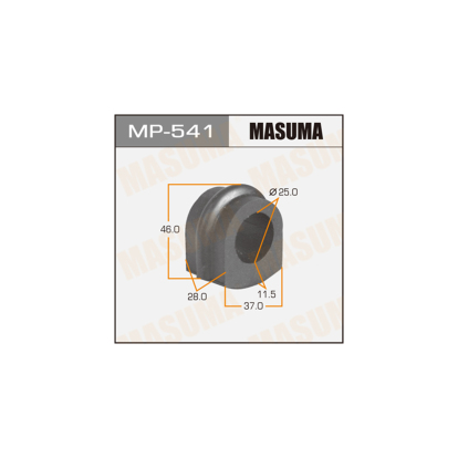Втулка переднего стабилизатора,комплект MP541 Masuma (фото №1)